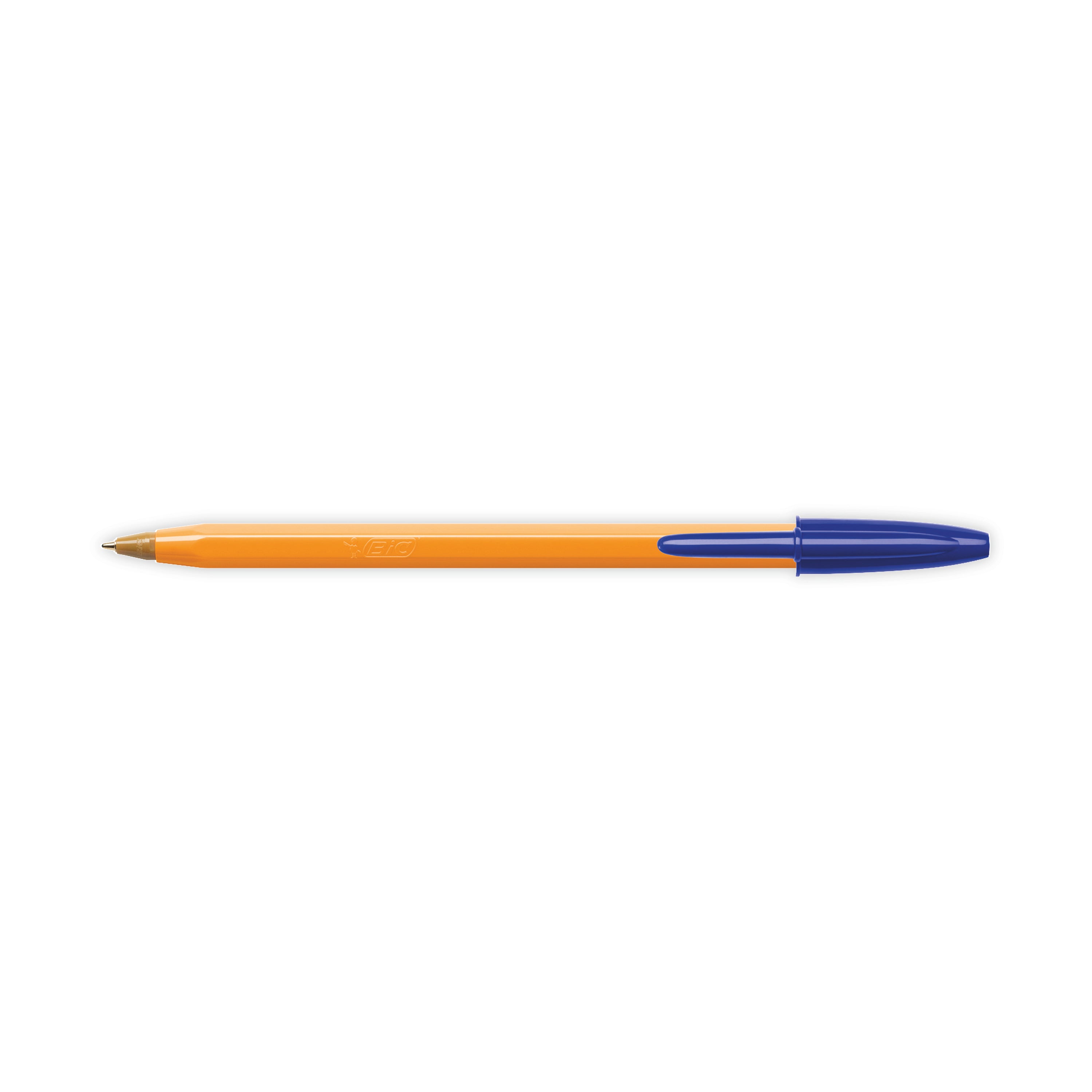 Bic Orange Fine Ballpoint Pen Blue – (Pack of 20)