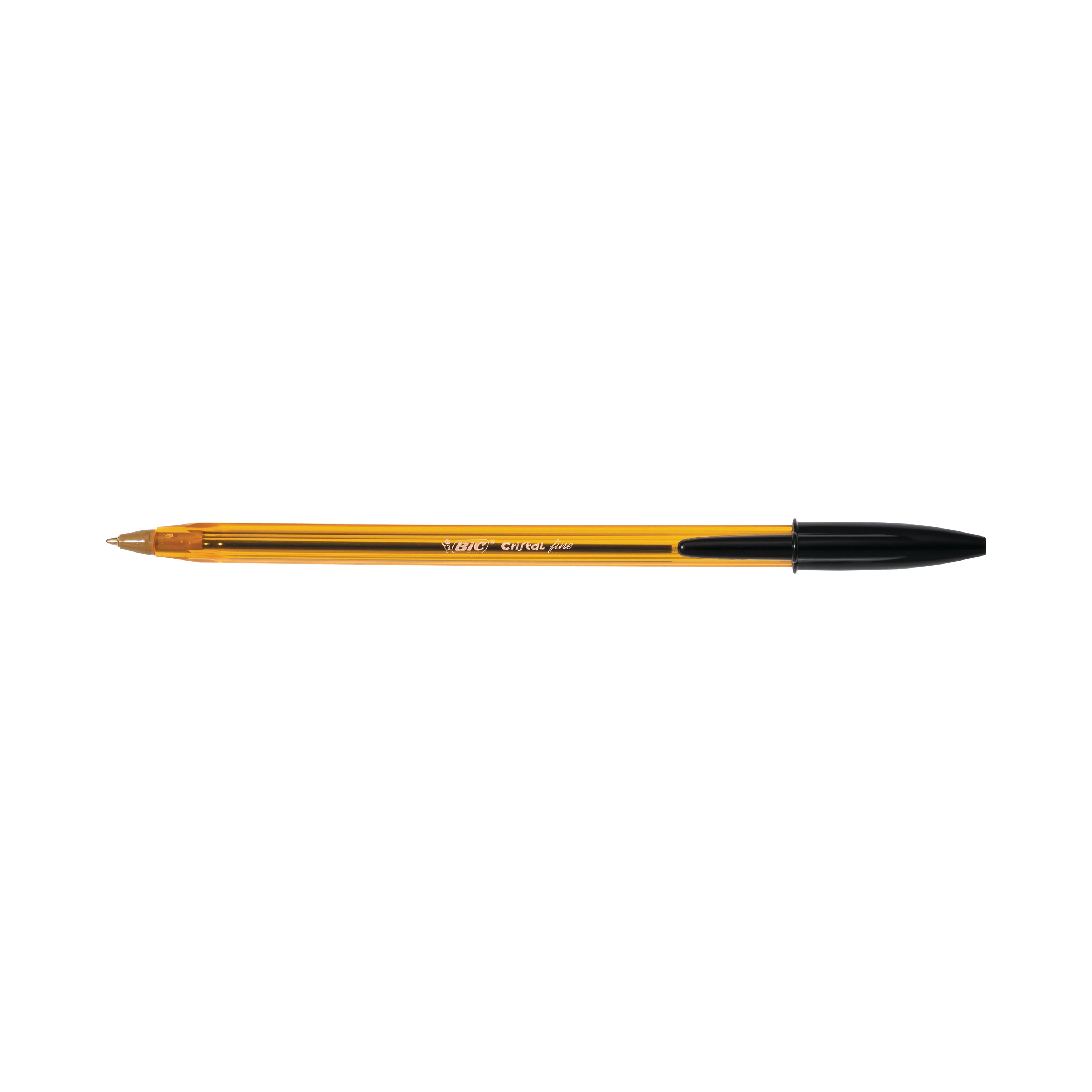 Bic Cristal Fine Ballpoint Pen Black – (Pack of 50)