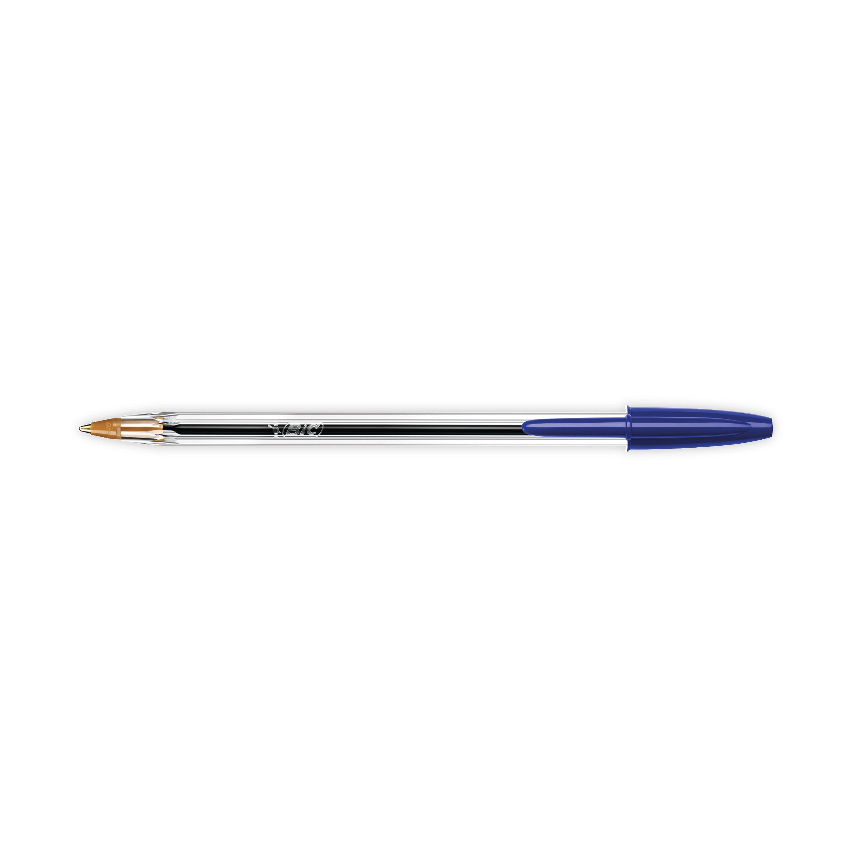 Bic Cristal Ballpoint Pen Medium Blue – (Pack of 100)