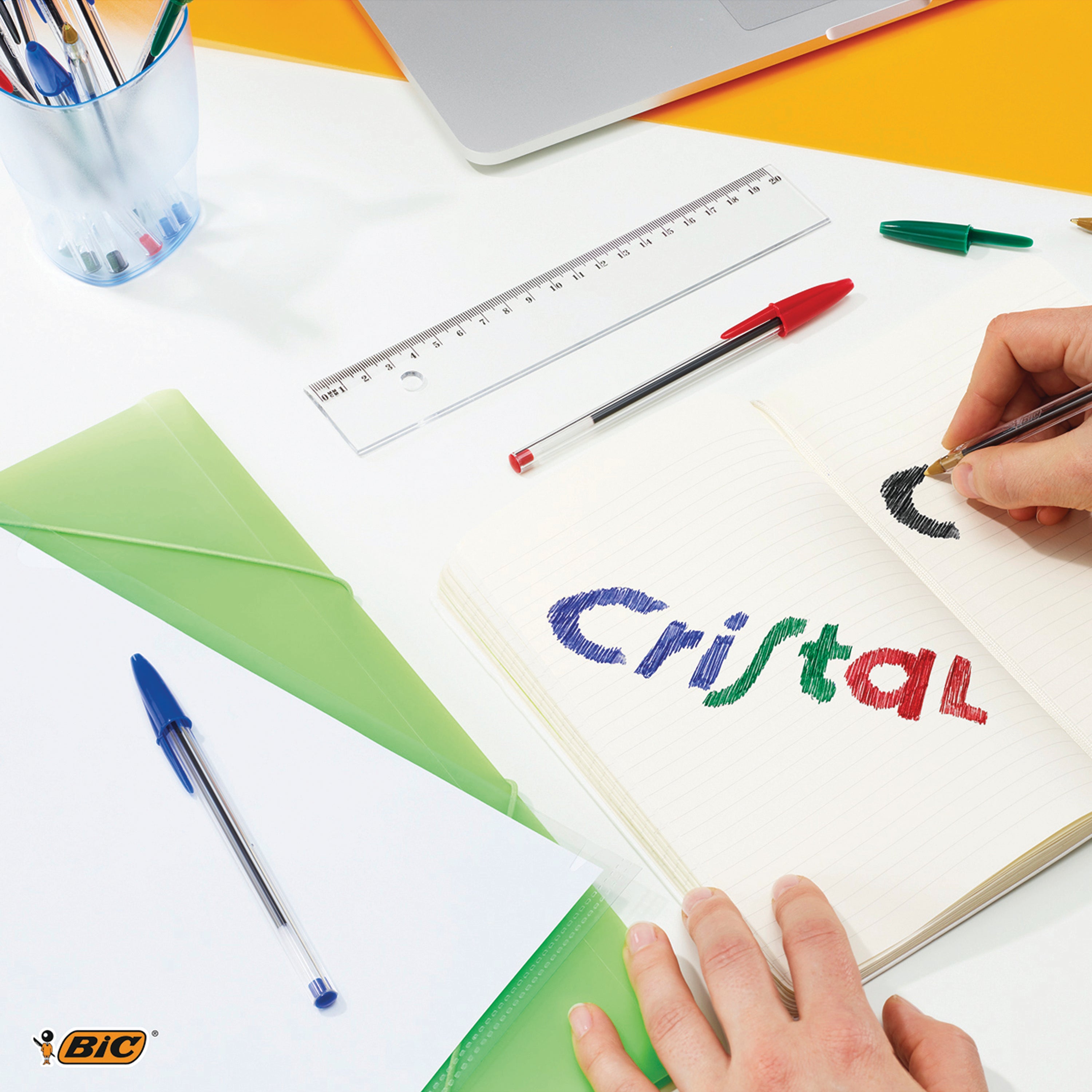 Bic Cristal Ballpoint Pen Medium Black – (Pack of 100)
