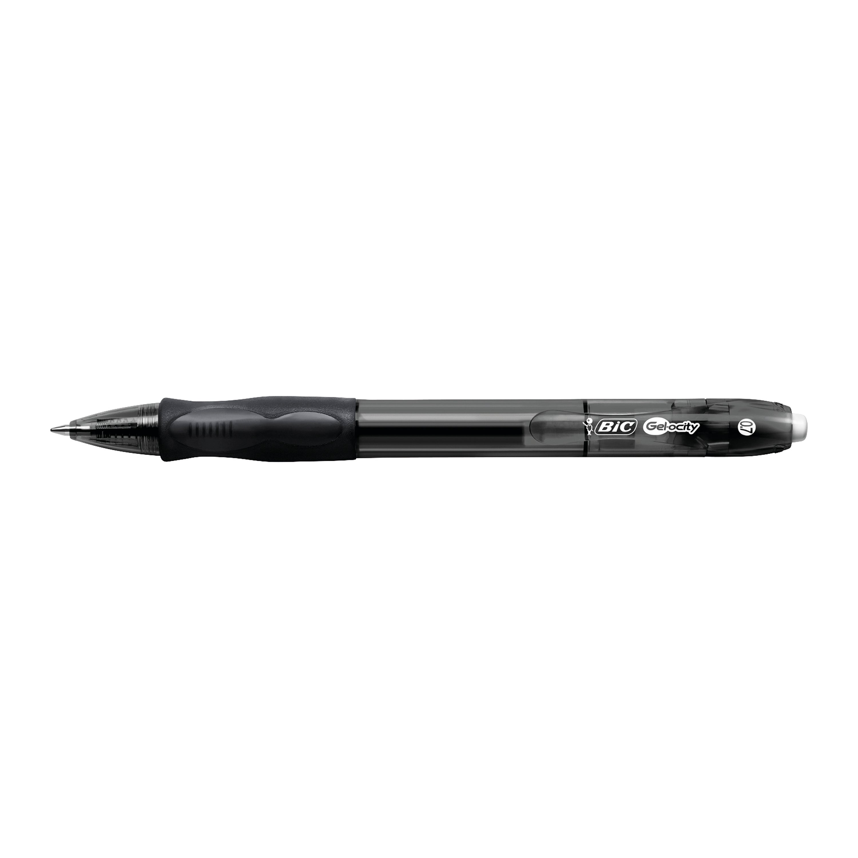 Bic Gel-ocity Original Gel Pen Medium Black - (Pack of 12)