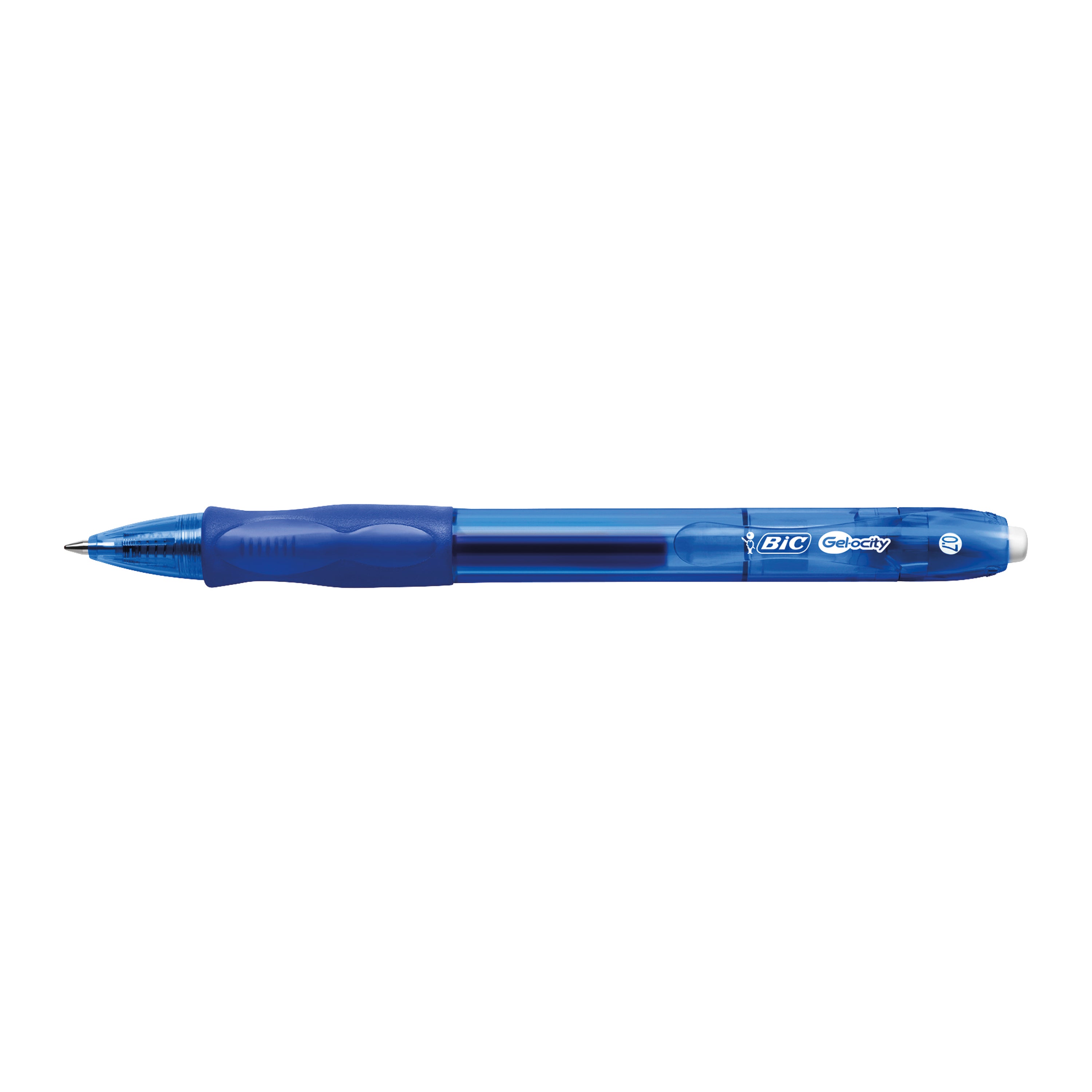 Bic Gel-ocity Original Gel Pen Medium Blue - (Pack of 12)