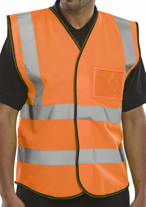 B-Seen ID Vest Hi-Vis