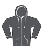Bella Canvas Unisex Heavy Full-Zip Hoodie - BE157 - thumbnail 2