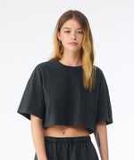 Bella Canvas Women's Heavyweight Washed Cropped Tee - BE160 - thumbnail 1