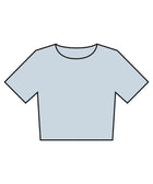 Bella Canvas Women's Heavyweight Washed Cropped Tee - BE160