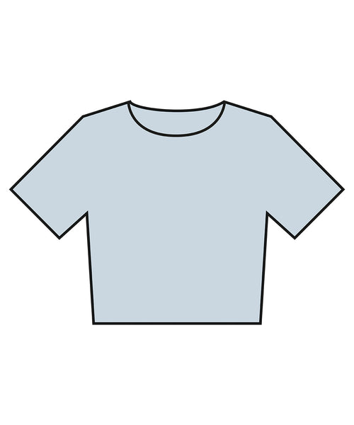 Bella Canvas Women's Heavyweight Washed Cropped Tee - BE160