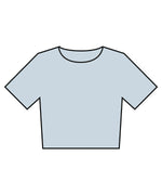 Bella Canvas Women's Heavyweight Washed Cropped Tee - BE160