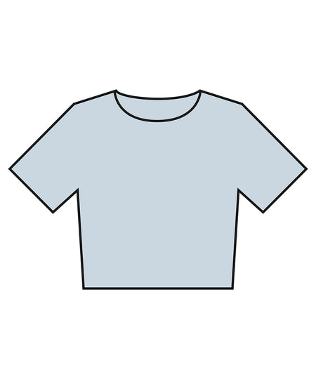 Bella Canvas Women's Heavyweight Washed Cropped Tee - BE160