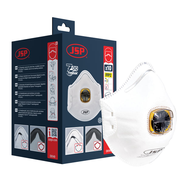 Typhoon Moulded Mask FFP2 Valved - (725) - Box of 10