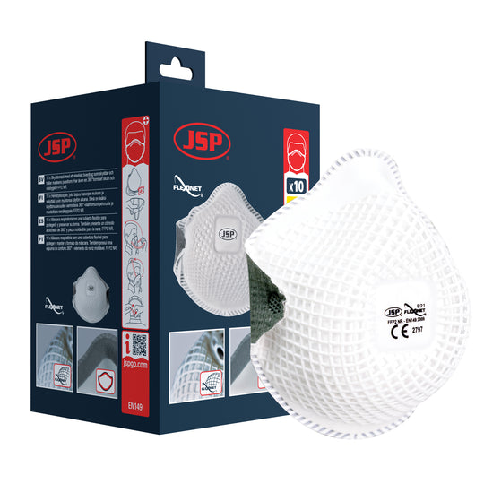 JSP Flexinet Mask FFP2 - (821) M/L - Box of 10