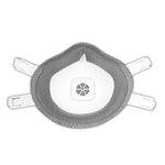 JSP Flexinet Mask FFP3 Valved - (832) - Box of 5 - thumbnail 3