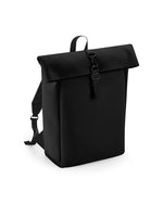Bags Matte Pu Roll-Top Backpack - BG335M