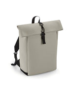 Bags Matte Pu Roll-Top Backpack - BG335M