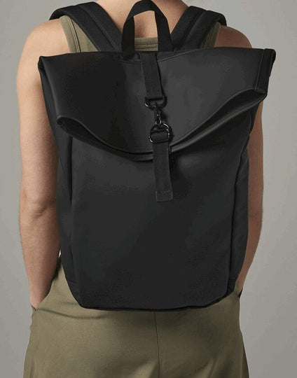 Bags Matte Pu Roll-Top Backpack - BG335M