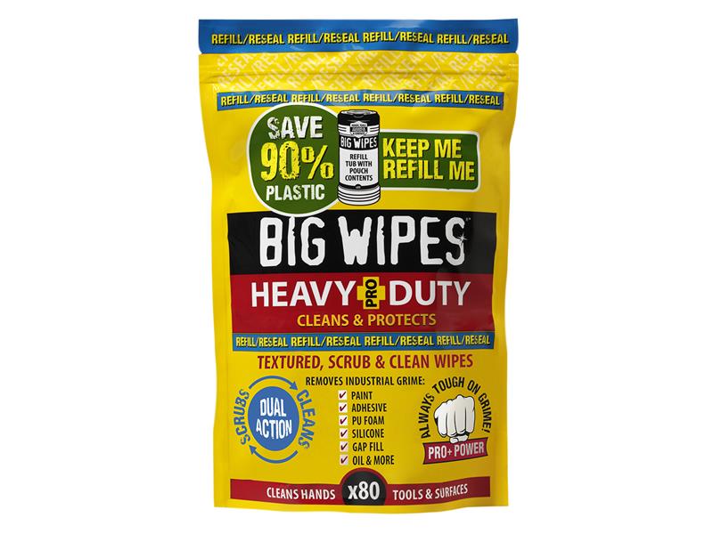 Big Wipes Heavy-Duty Pro+ Antiviral Wipes
