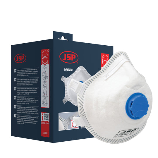 JSP Moulded Disposable Mask FFP3 (M632) - Box of 10