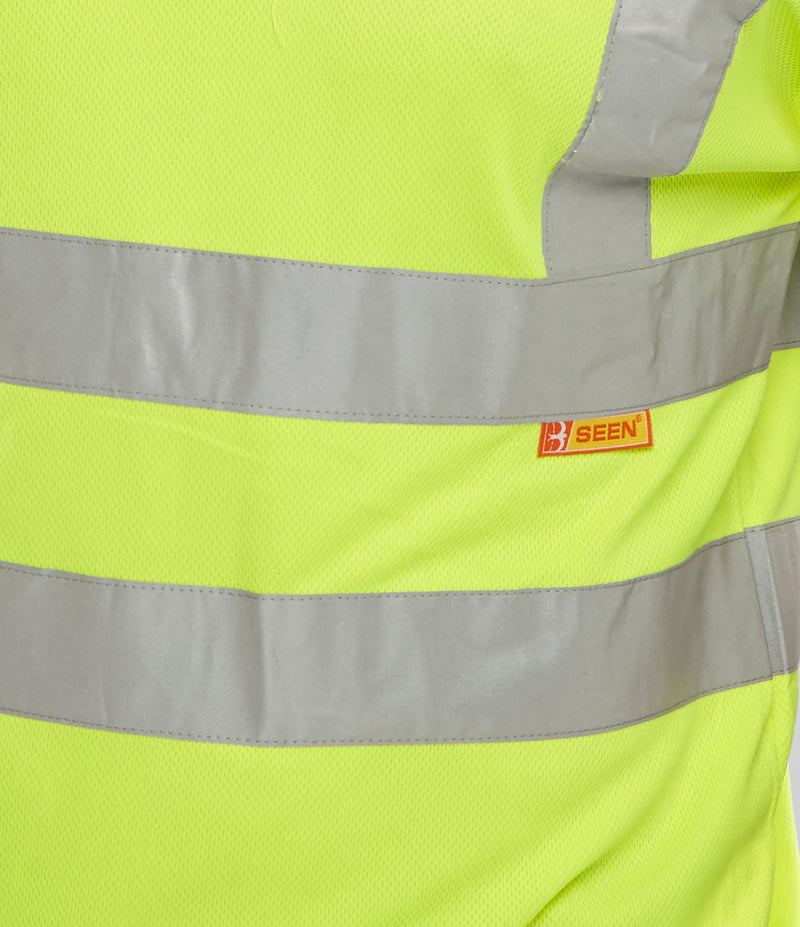 B-Seen Short Sleeve Hi-Vis Polo Shirt