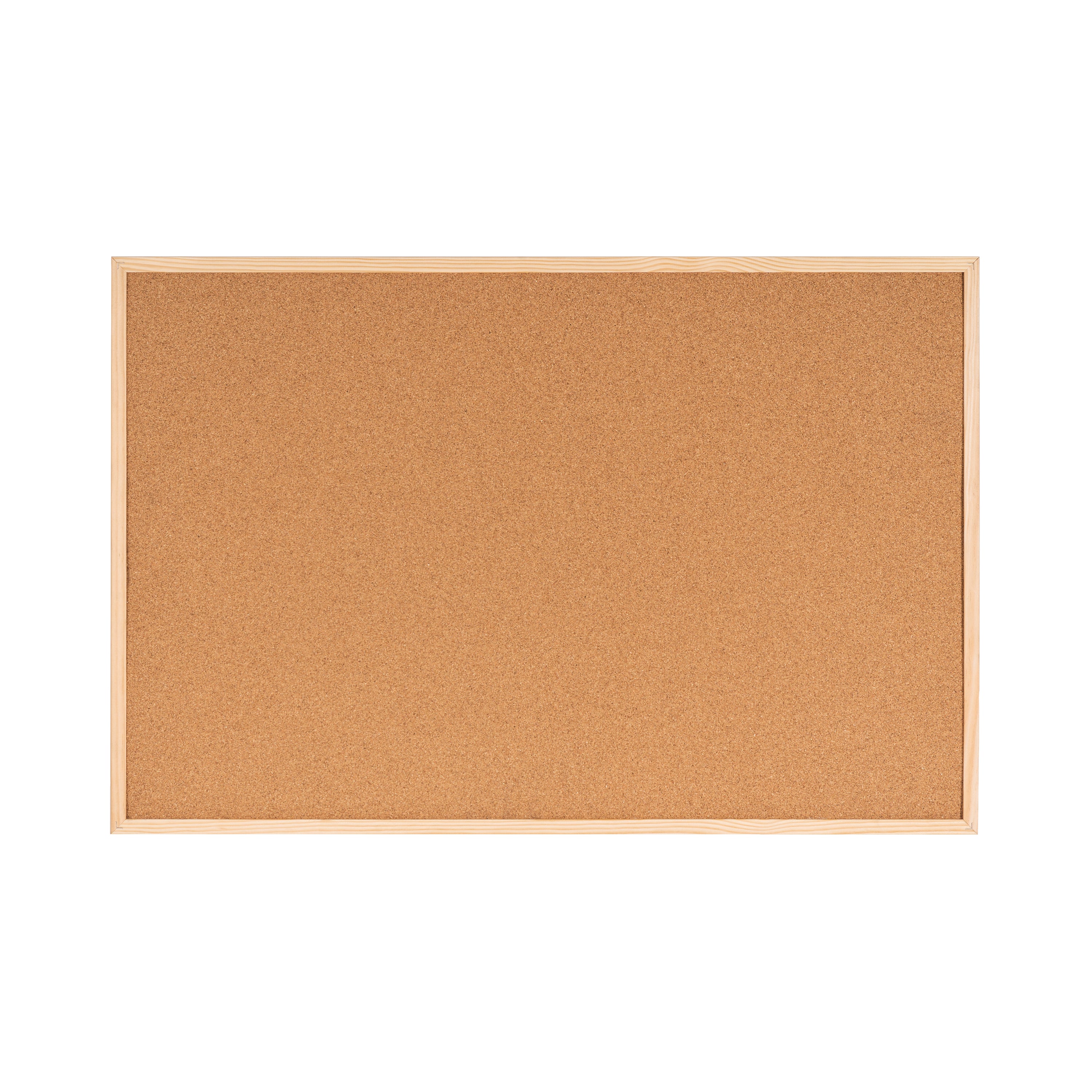 Bi-Office Double-Sided Board Cork And Felt 600x900mm Red FB0710010