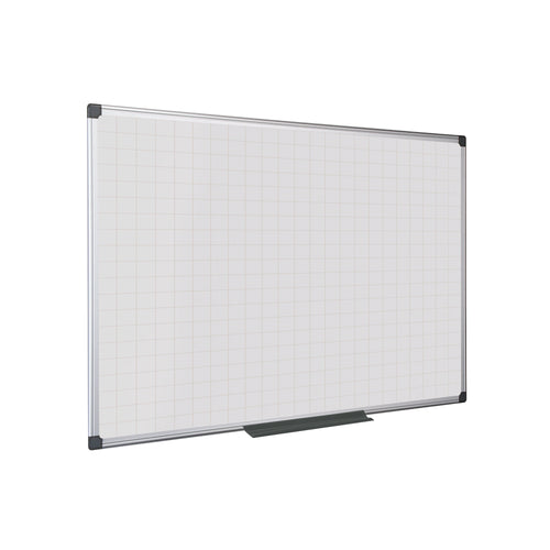 Bi-Office Maya Magnetic Whiteboard Gridded 900x600mm MA0347170
