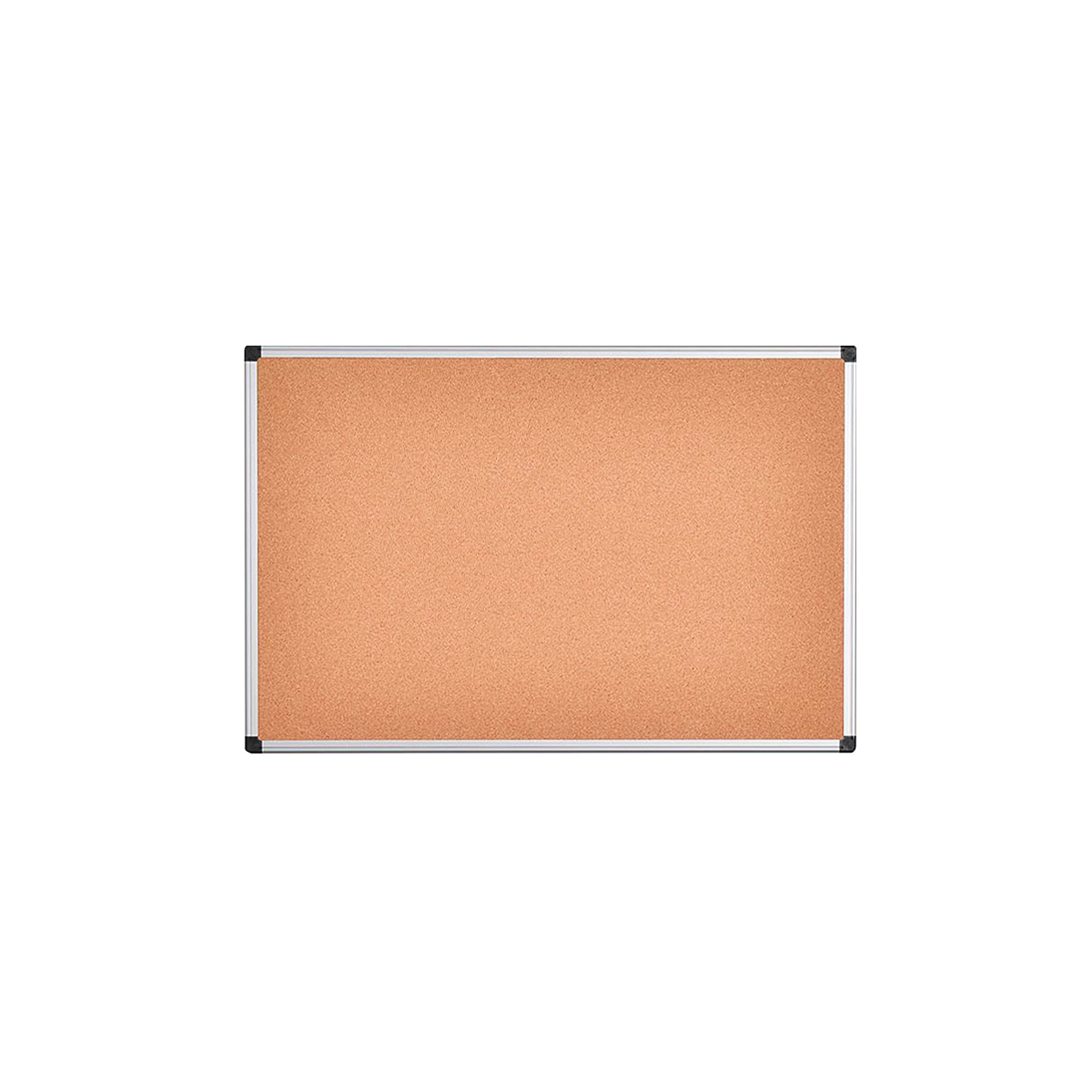 Bi-Office Aluminium Frame Cork Noticeboard 1200x900mm