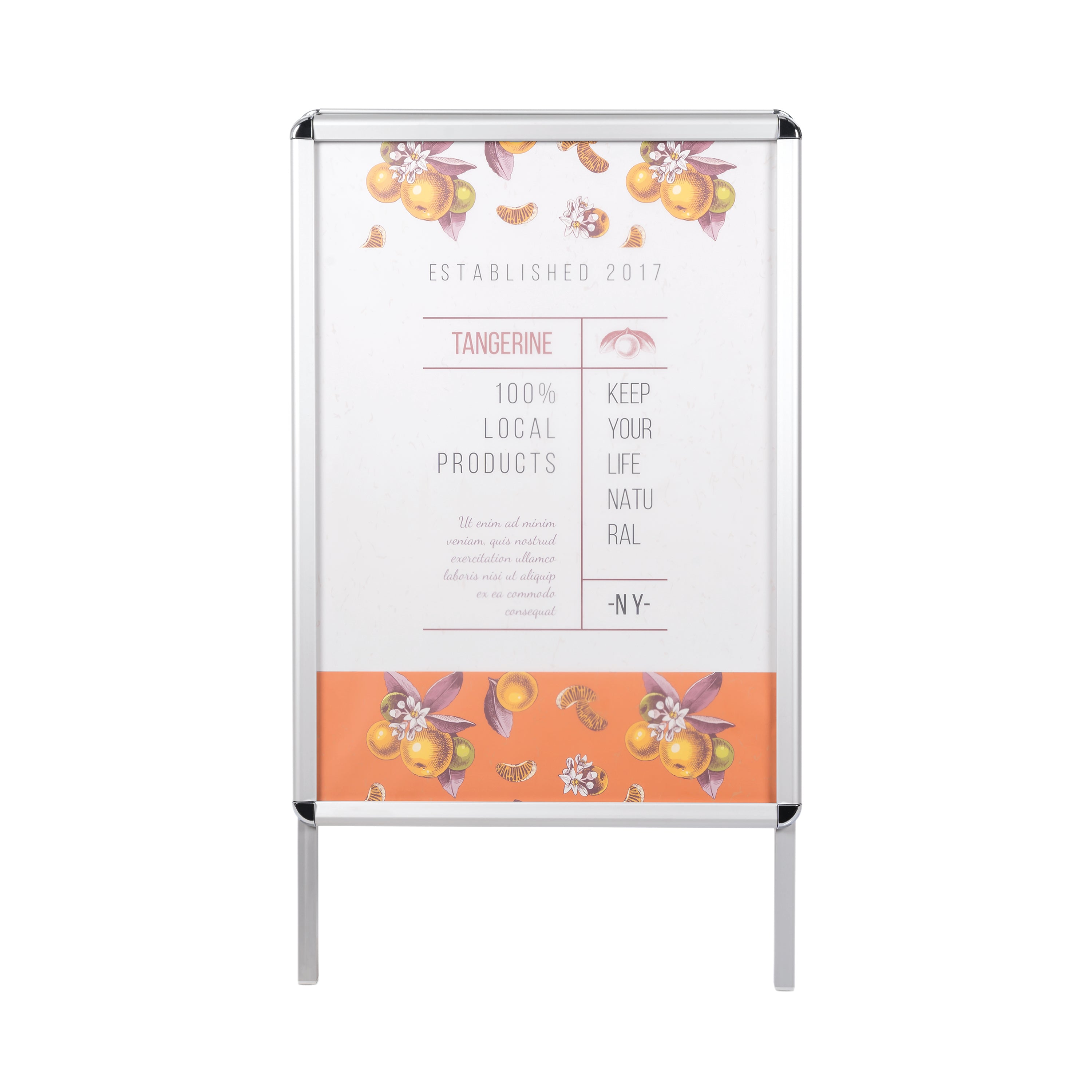 Bi-Office A-Frame Info Board A1 DKT40303032
