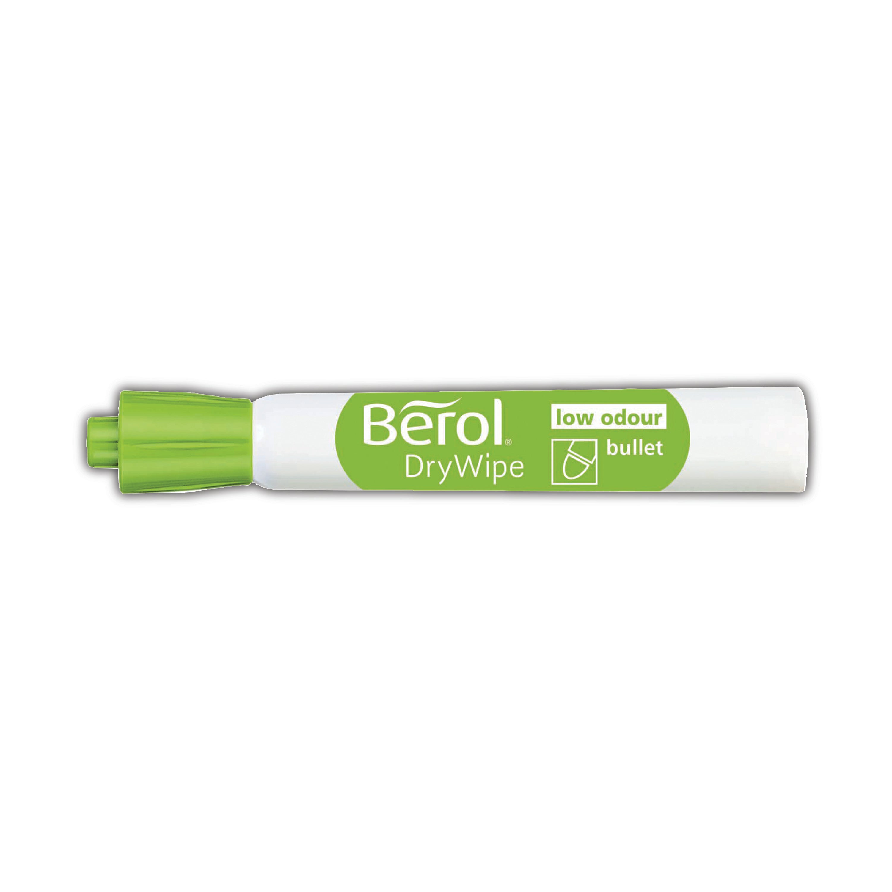 Berol Drywipe Marker Bullet Tip Assorted – (Pack of 48)