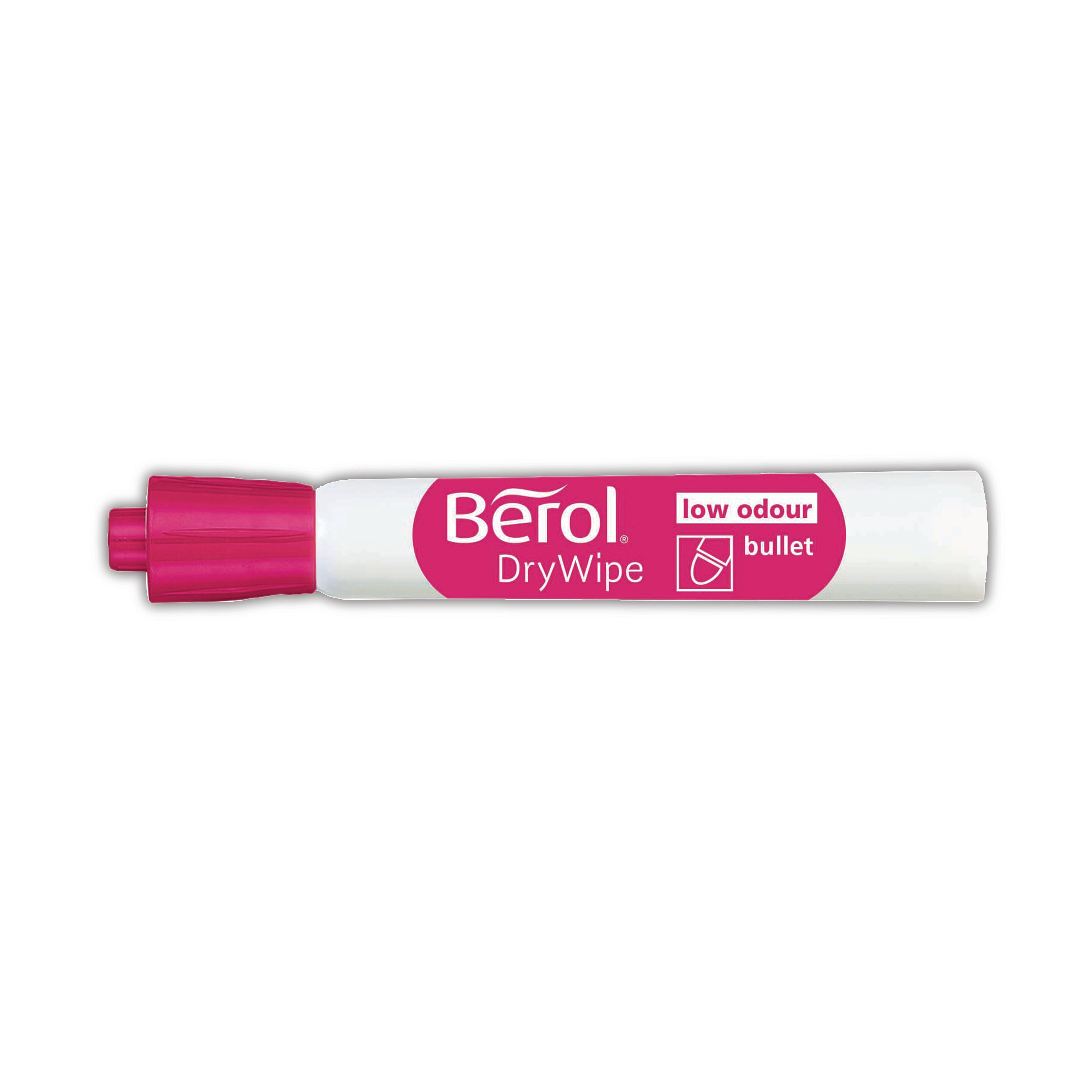Berol Drywipe Marker Bullet Tip Assorted – (Pack of 48)