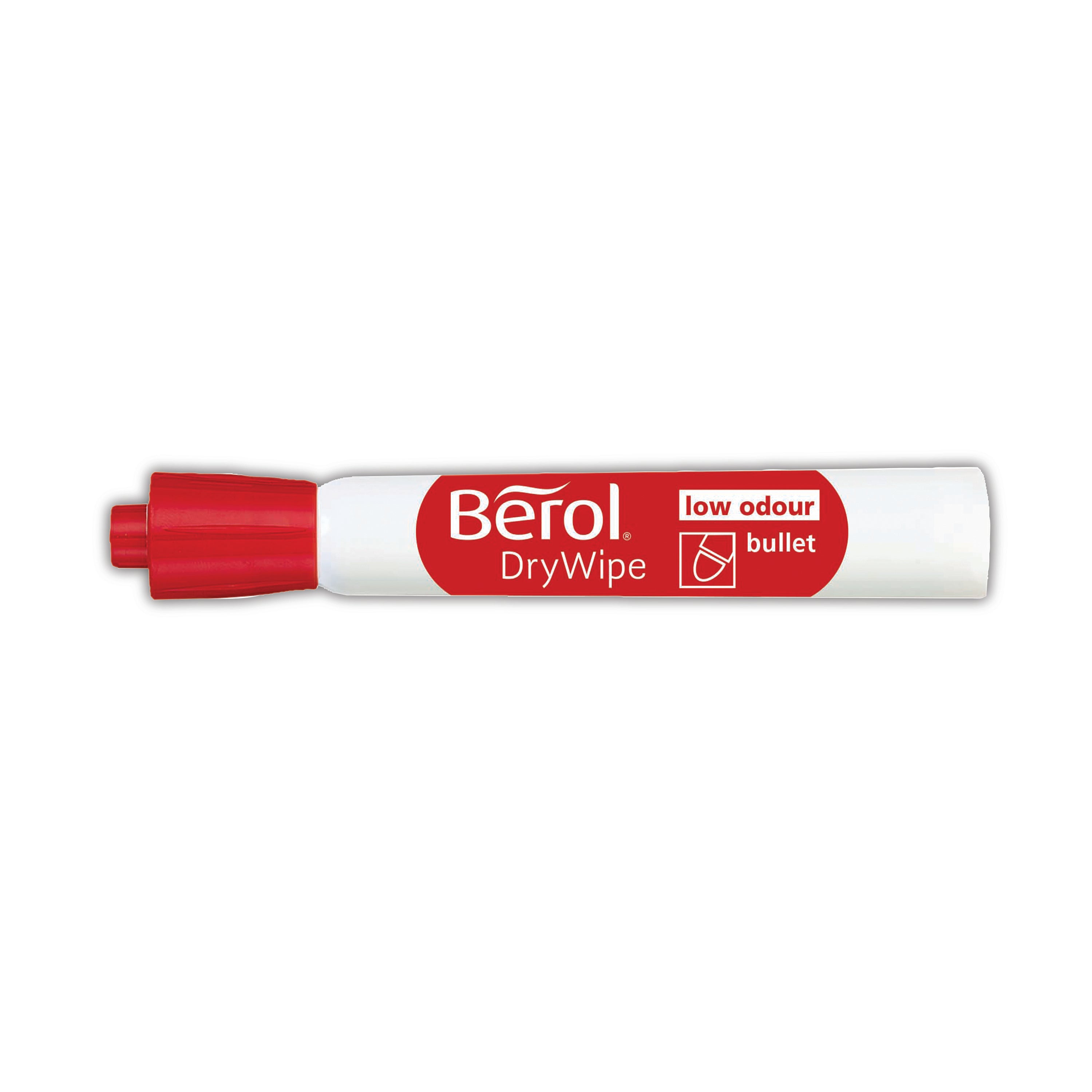 Berol Drywipe Marker Bullet Tip Assorted – (Pack of 48)