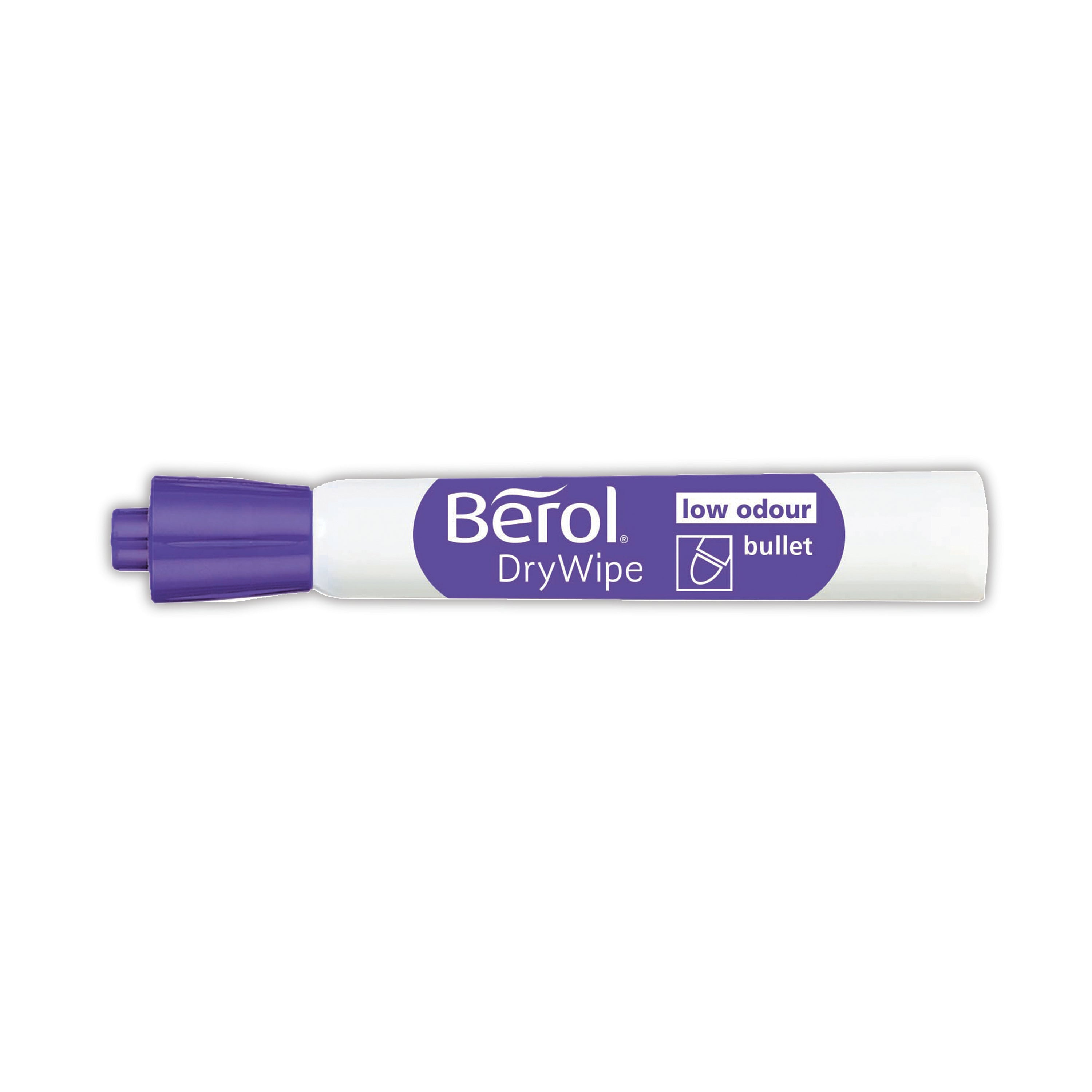 Berol Drywipe Marker Bullet Tip Assorted – (Pack of 96)