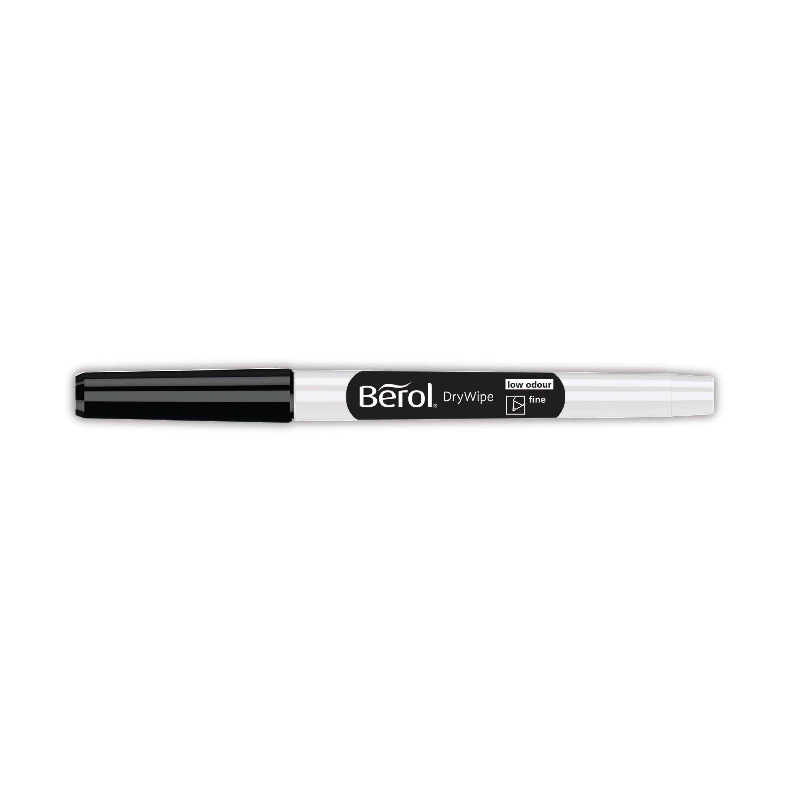 Berol Drywipe Marker Fine Black – (Pack of 192)