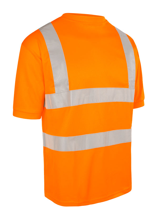 B-Seen Crew Neck Hi-Vis Short Sleeve T-shirt