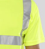 B-Seen Crew Neck Hi-Vis Short Sleeve T-shirt - thumbnail 4