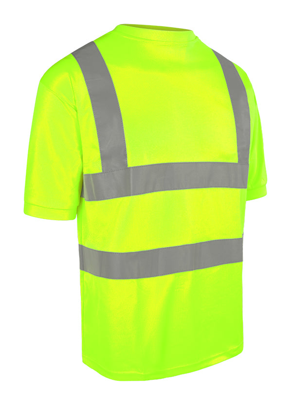 B-Seen Crew Neck Hi-Vis Short Sleeve T-shirt