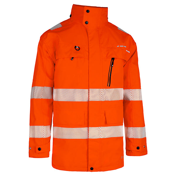 Deltic Hi-Vis Orange Foul Weather Jacket