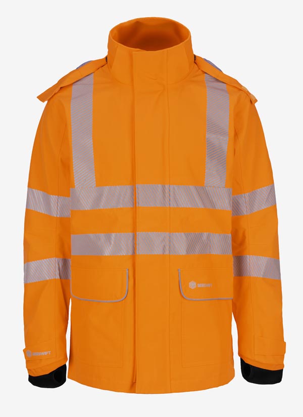 B-Seen Stormwear Mens Hi-Vis Jacket