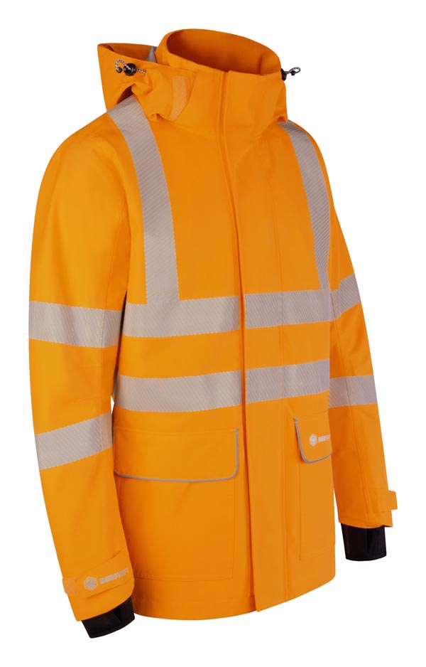 B-Seen Stormwear Mens Hi-Vis Jacket