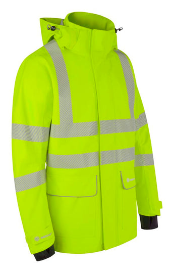 B-Seen Stormwear Mens Hi-Vis Jacket