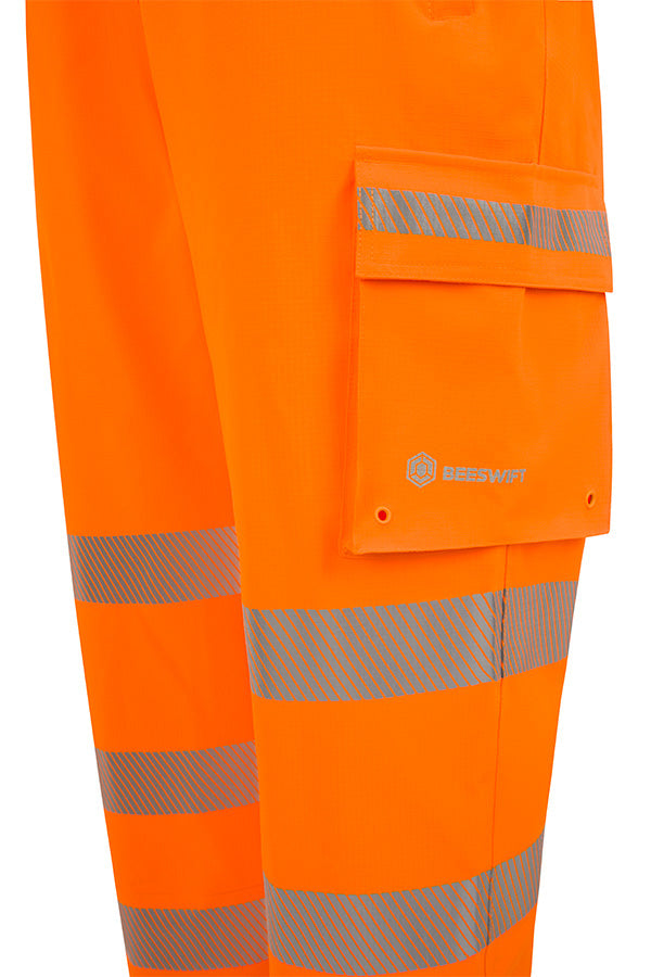 B-Seen Stormwear Mens Hi-Vis Overtrouser