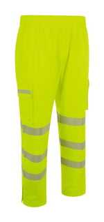 B-Seen Stormwear Mens Hi-Vis Overtrouser - thumbnail 2