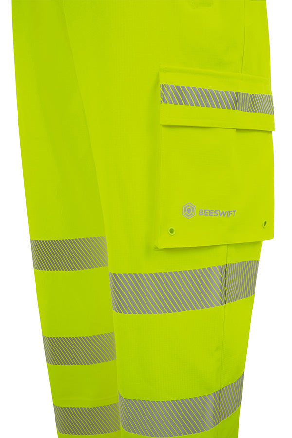 B-Seen Stormwear Mens Hi-Vis Overtrouser