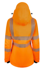 B-Seen Stormwear Womens Hi-Vis Jacket