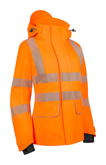 B-Seen Stormwear Womens Hi-Vis Jacket