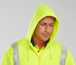 B-Seen Essential Hi-Vis Zipped Hoodie - thumbnail 8