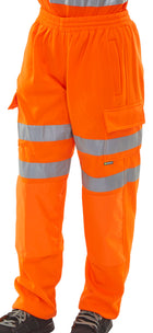 B-Seen Fleece Jogger Hi-Vis Trousers