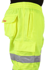 B-Seen Fleece Jogger Hi-Vis Trousers - thumbnail 4