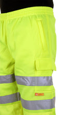 B-Seen Fleece Jogger Hi-Vis Trousers - thumbnail 5