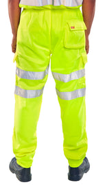 B-Seen Fleece Jogger Hi-Vis Trousers - thumbnail 6