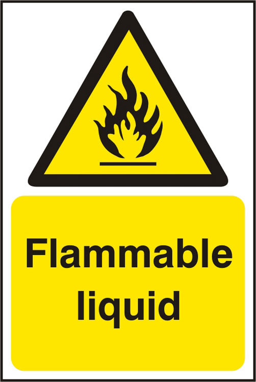 B-Safe Prepack Flammable Liquid Sign