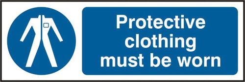B-Safe Prepack Protective Clothing Must Be Worn Sign
